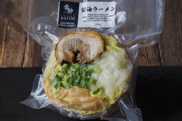 1000 Raijin Shoyu Ramen 雷神醤油ラーメン (735g) Frozen
