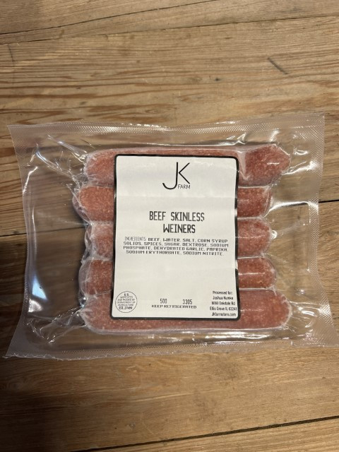 All Beef Skinless Weiners