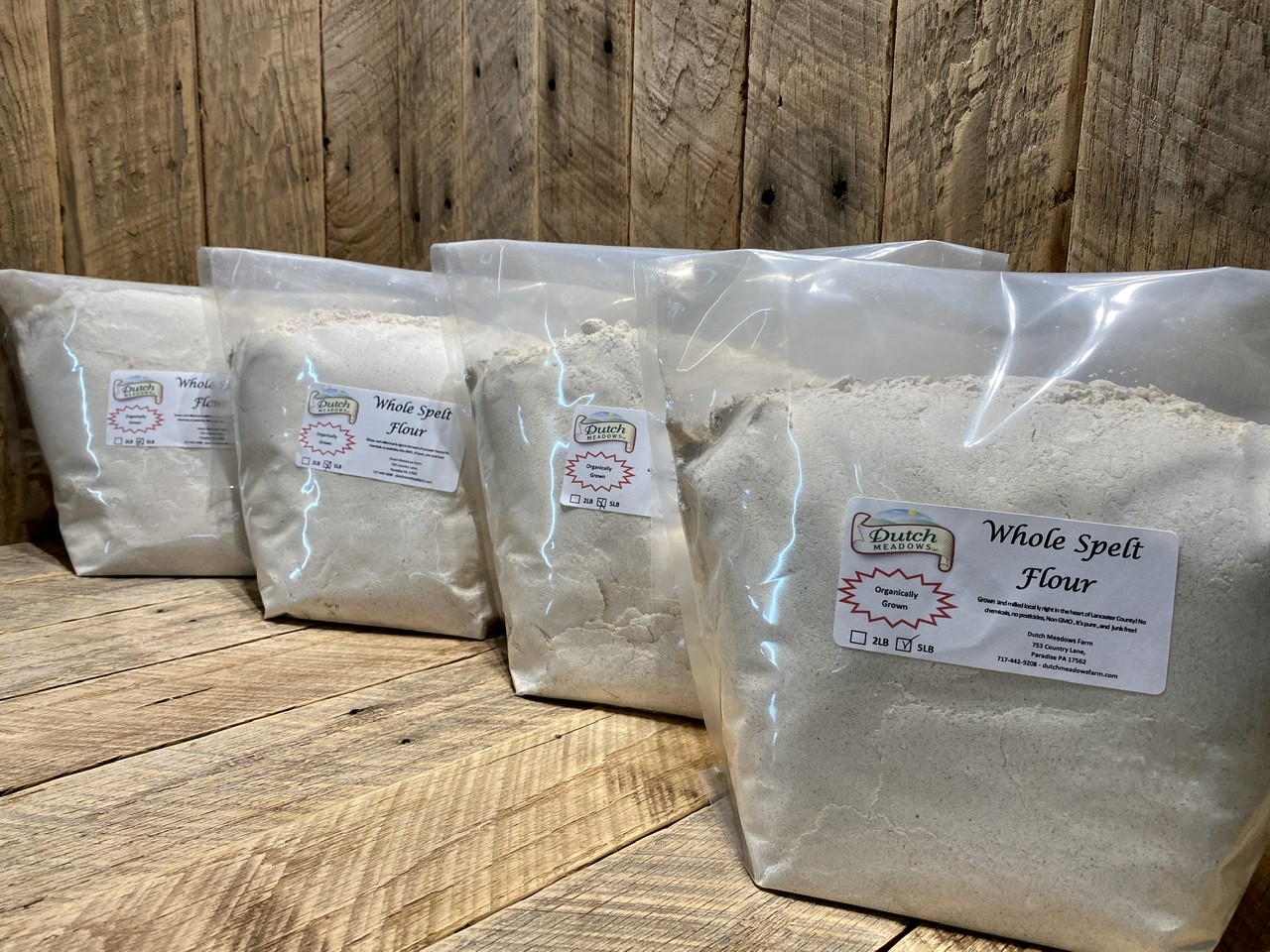 4 Pk 3lb. Whole Spelt Flour