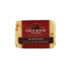Cheddar - In Your Face Spicy Cheddar Cuts (Face Rock Creamery)