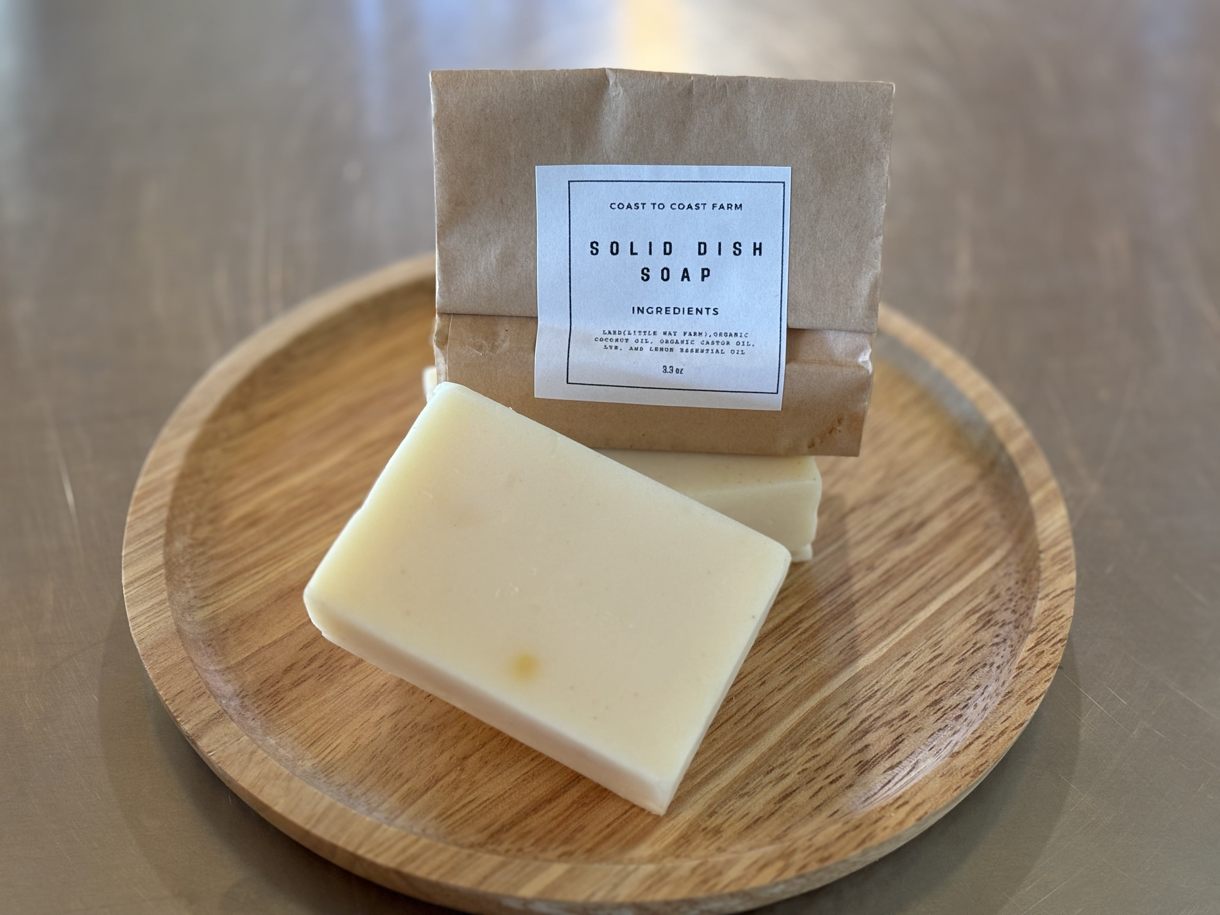 Lard Dish Soap