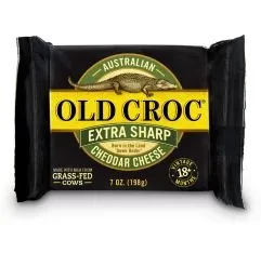 Cheddar - Extra Sharp Cheddar Cuts (Old Croc)