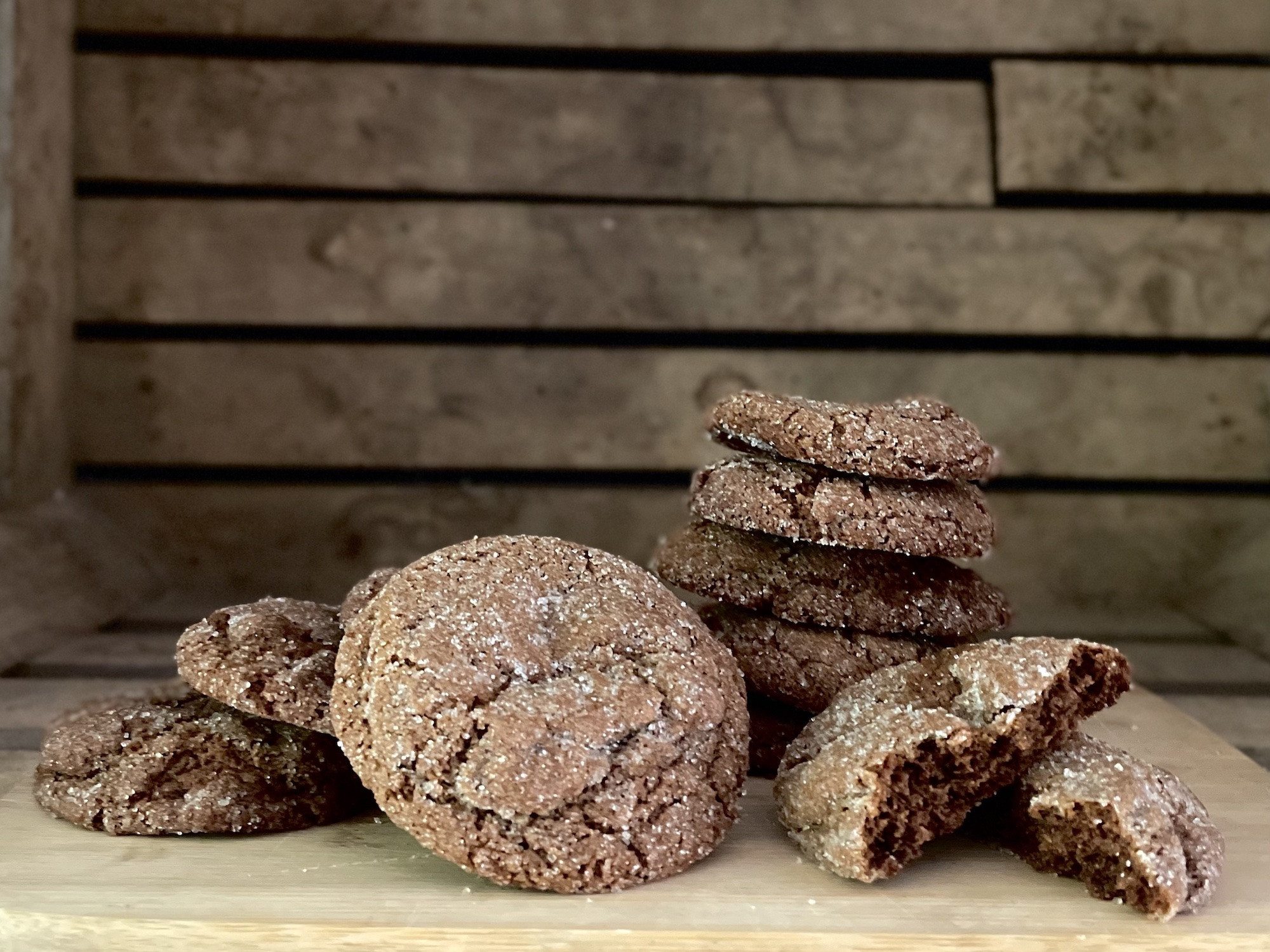 Sprouted Spelt Ginger Molasses Cookies, 10-pack