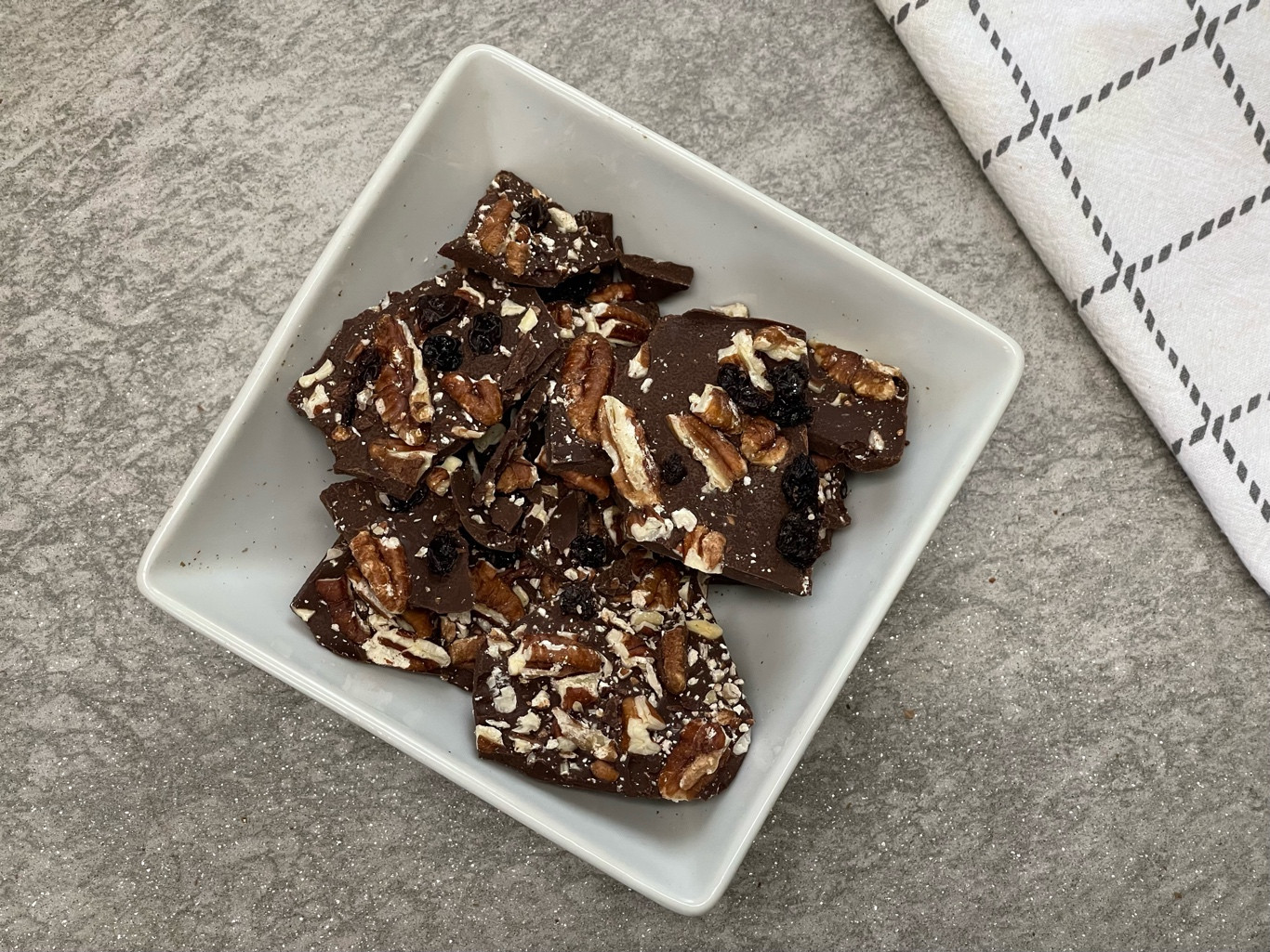 Fruit & Nutty Chocolate Bark Thins