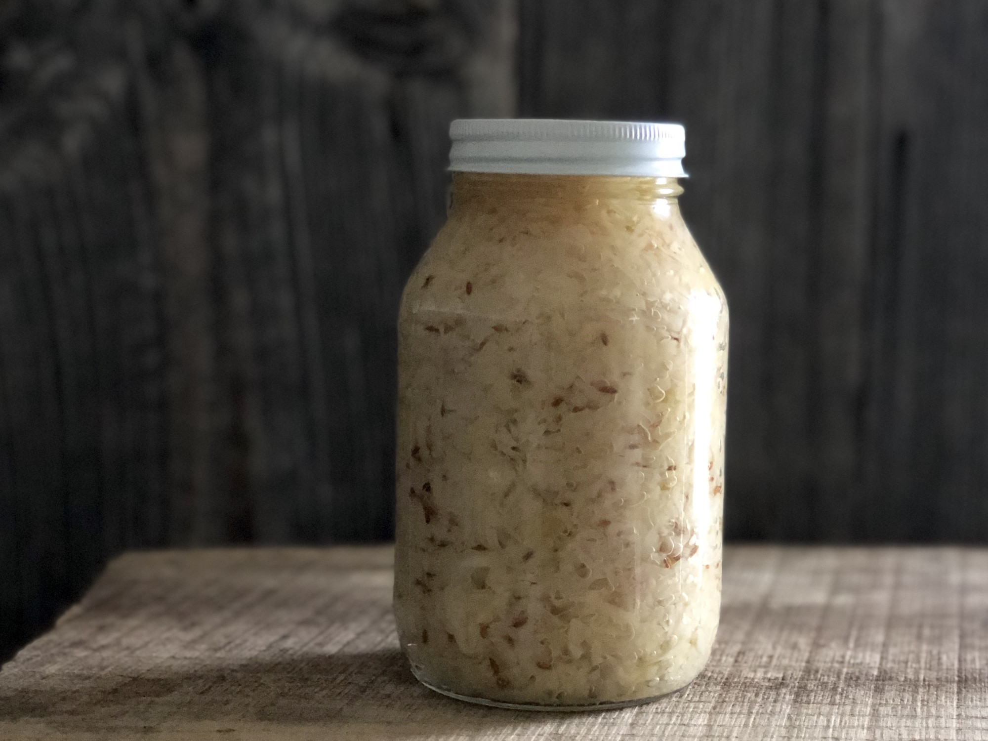 1 Quart - Sauerkraut (Glass)