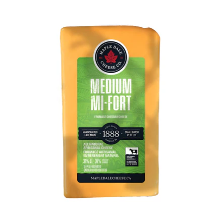 Maple Dale Medium Cheddar