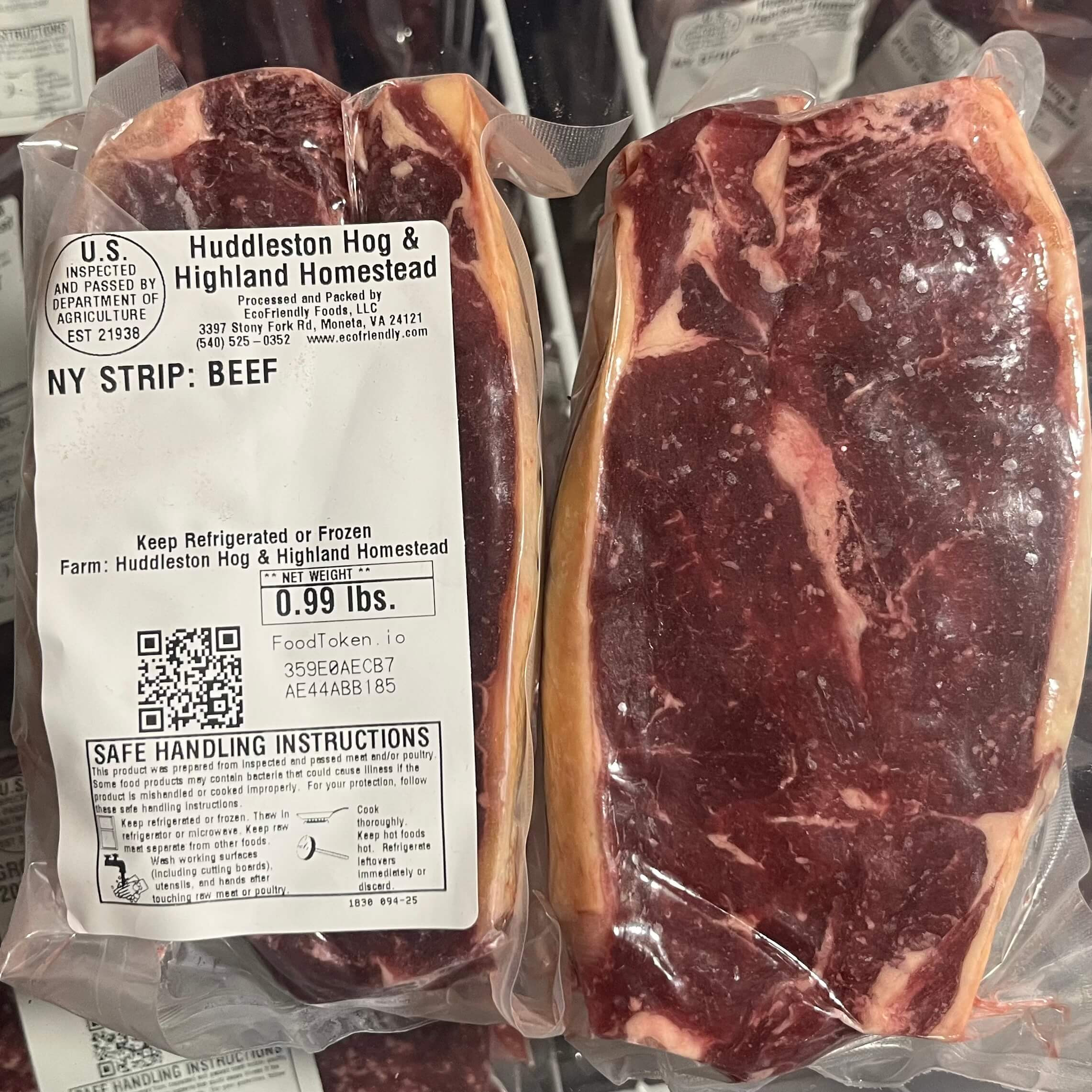 NY Strip Steaks