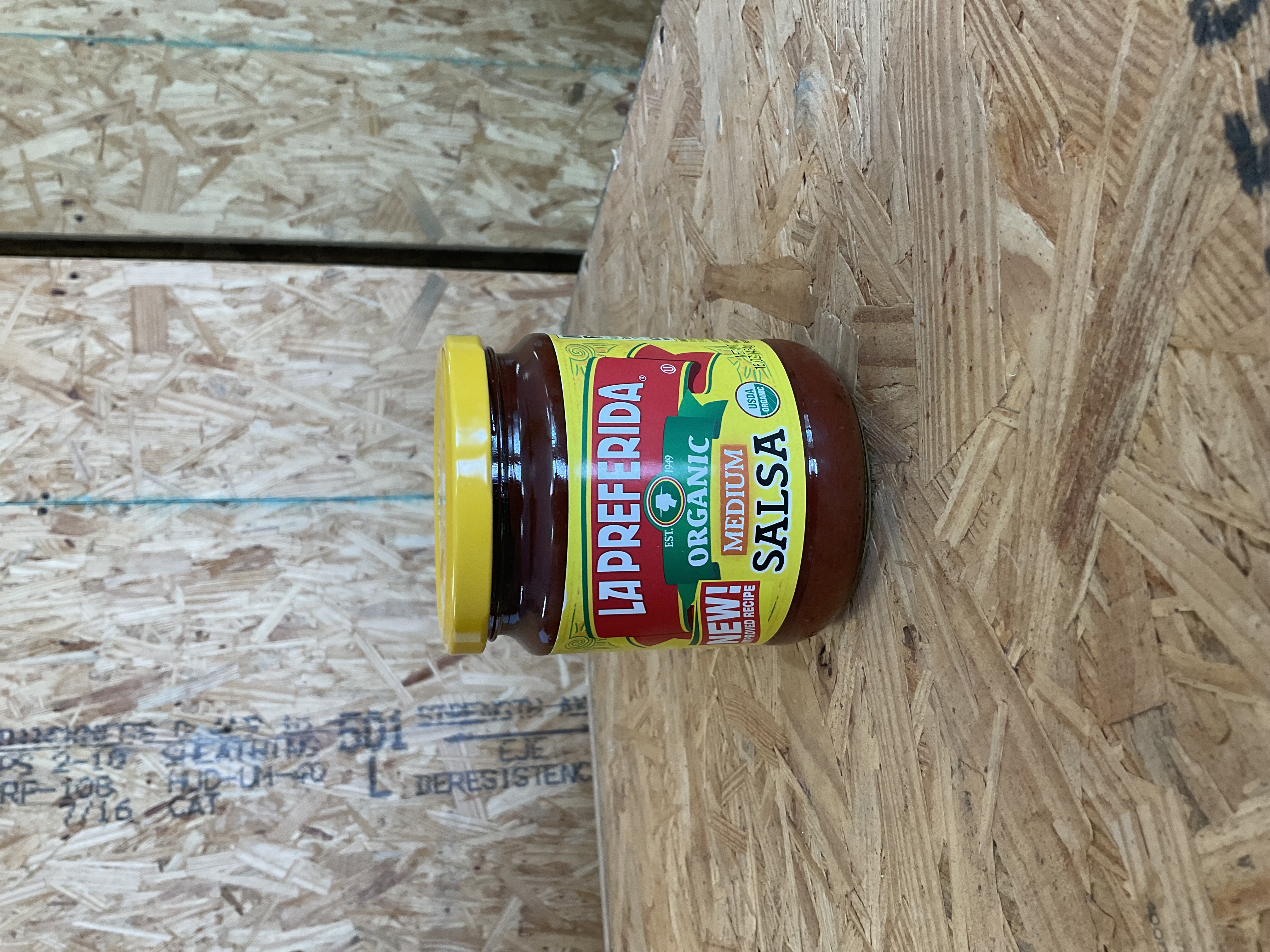 Salsa, Medium, Organic, La Preferida
