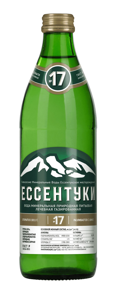 ESSENTUKI #17 SPARKLING MINERAL WATER 450ML