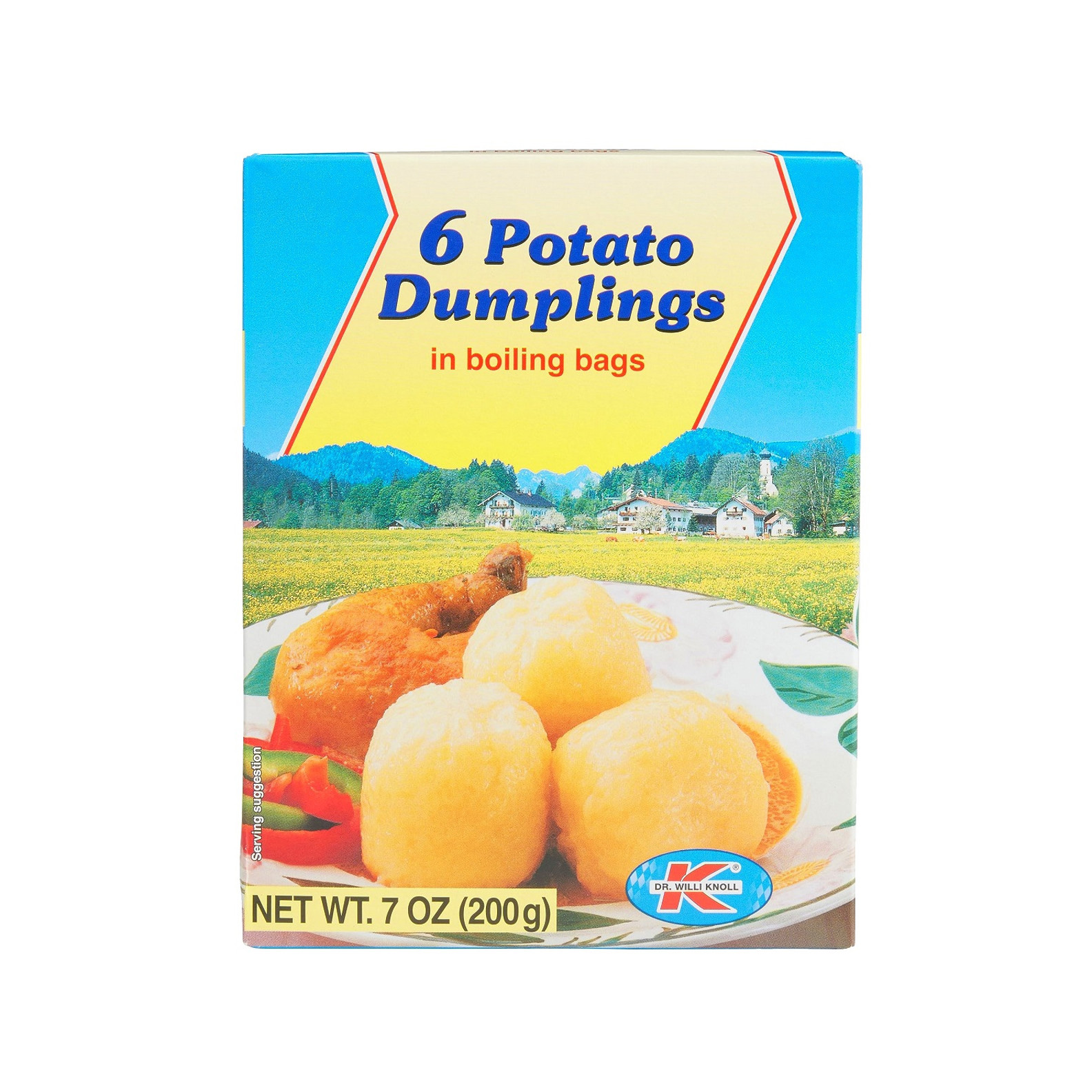 6 POTATO DUMPLINGS 198G