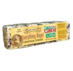 Cheddar - Everything Bagel Cheddar Bar (Cabot)