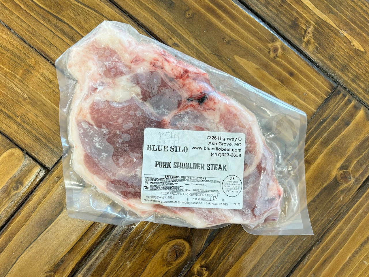 Bone-in Pork Steak