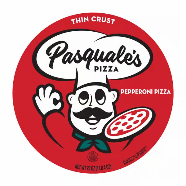 586 Pepperoni Pizza Thin Crust - 12 inch