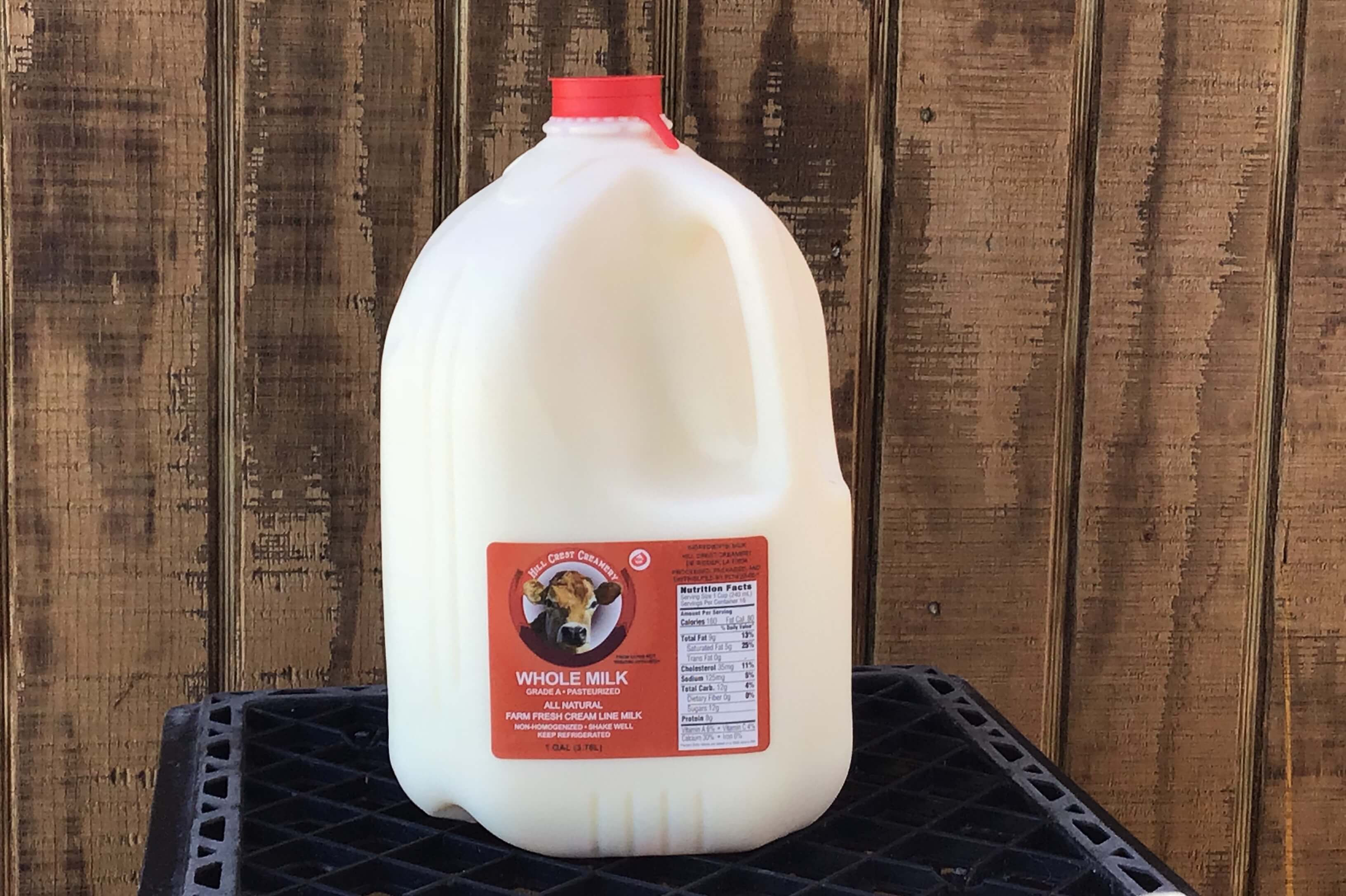 Raw Milk Gallon