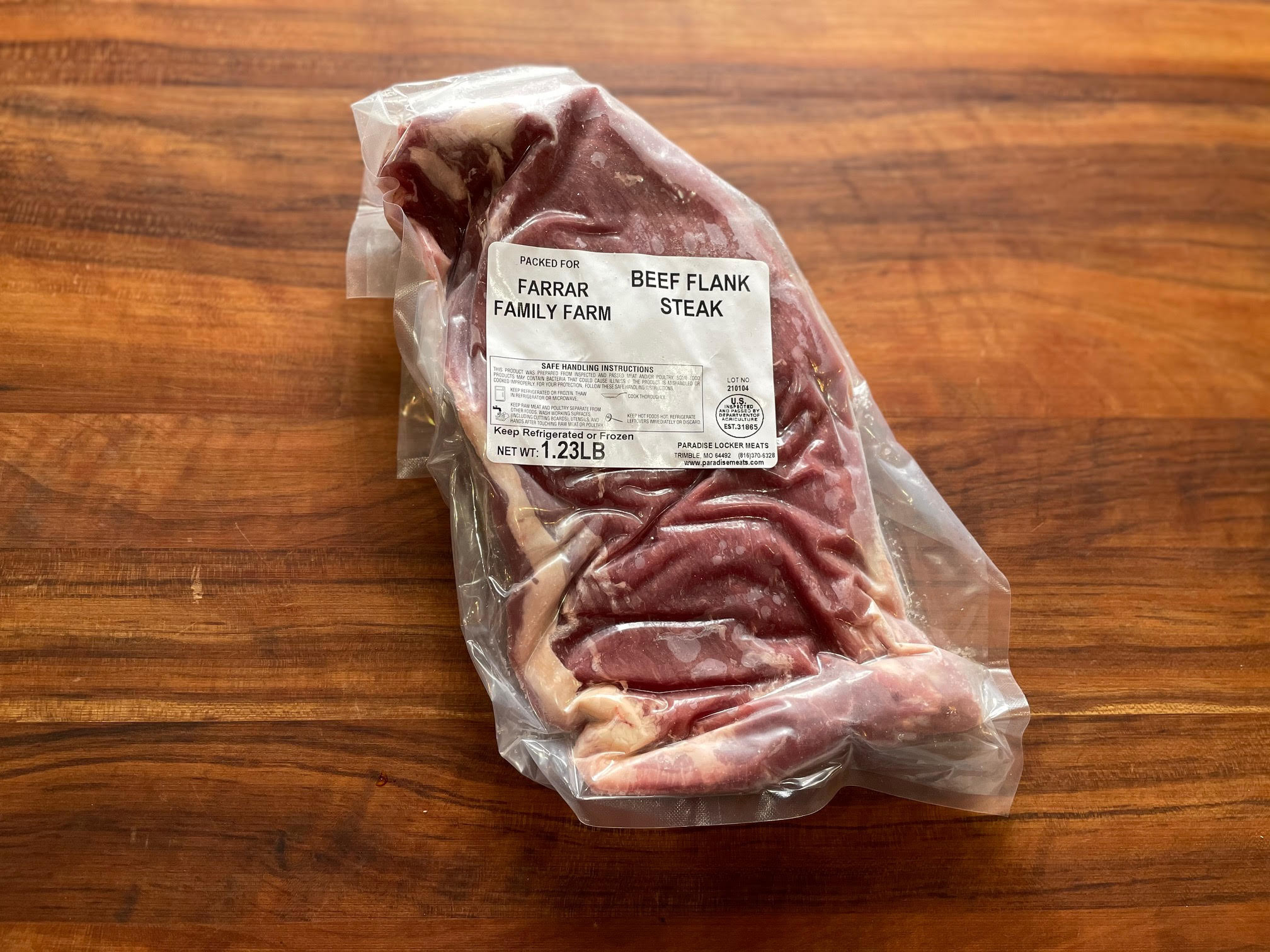 Flank Steak, boneless