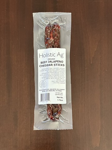 Holistic Ag Beef Jalapeno Cheddar Sticks