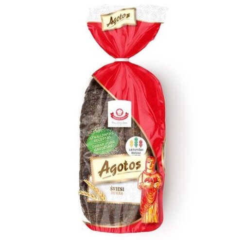 BREAD AGOTOS LIGHT RYE SLICED 5/800GR