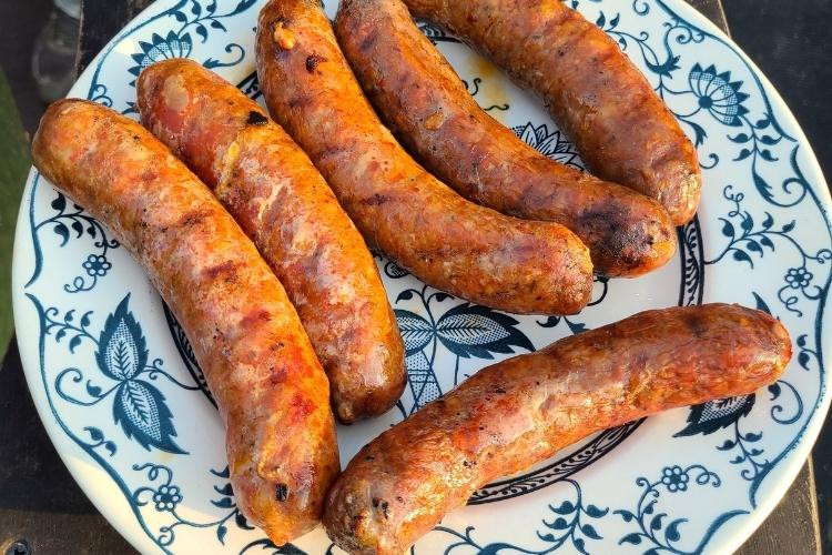 Hot Beef Sausage Links