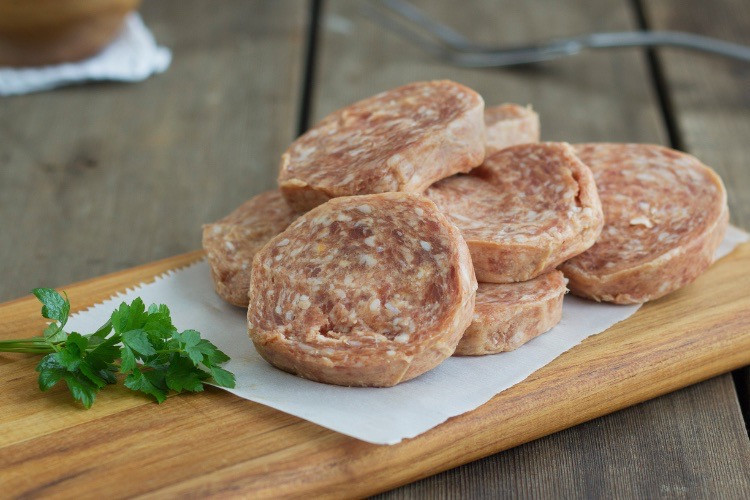 Farm Style Pork Breakfast Sausage Patties, Mild