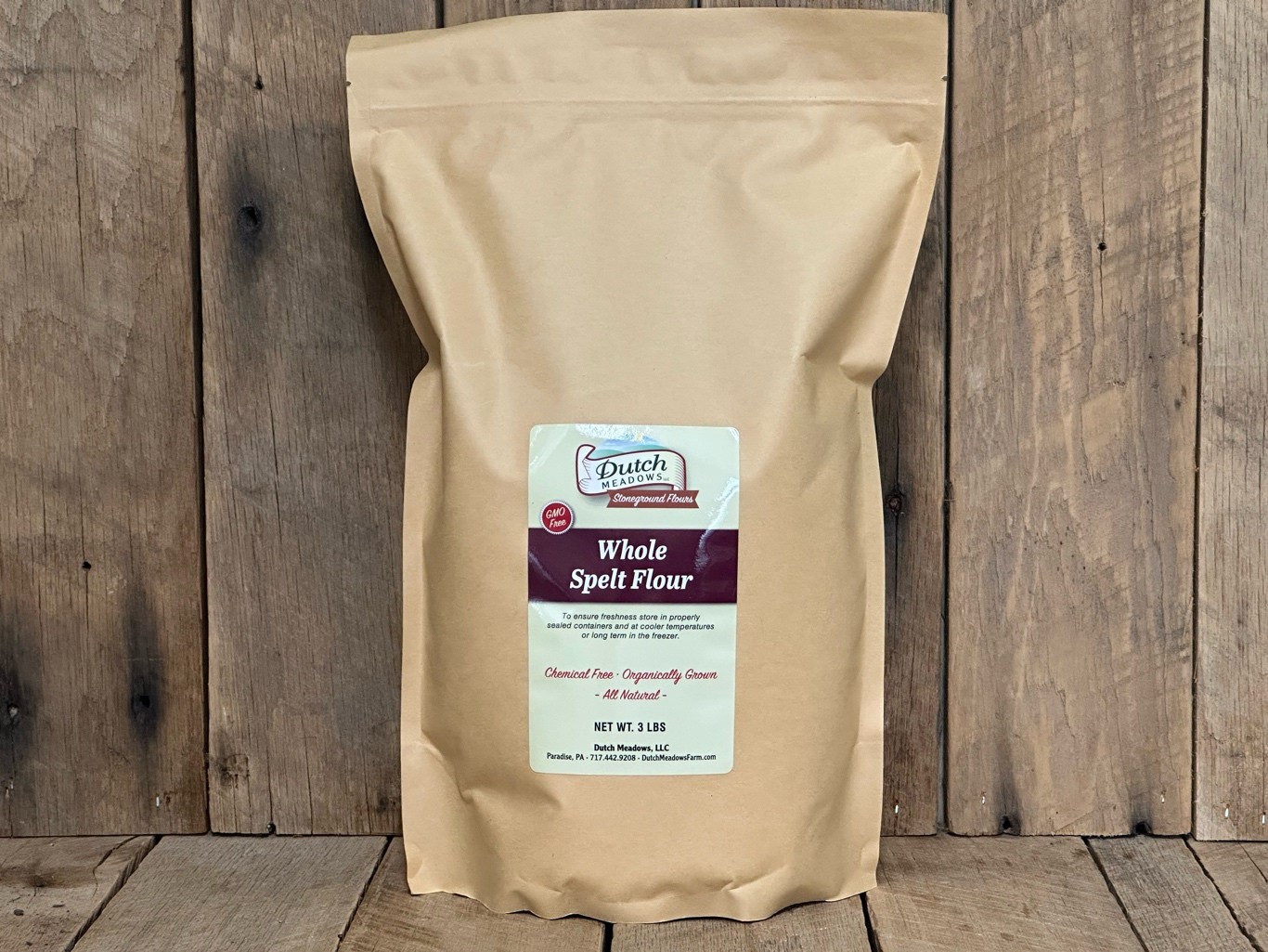 2 Pk 3lb. Whole Spelt Flour