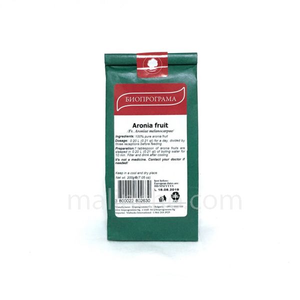BIOPROGRAMA ARONIA FRUIT TEA