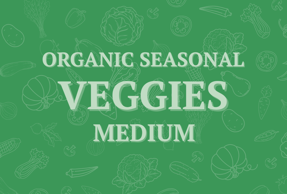Organic Seasonal Veggie Share – Medium