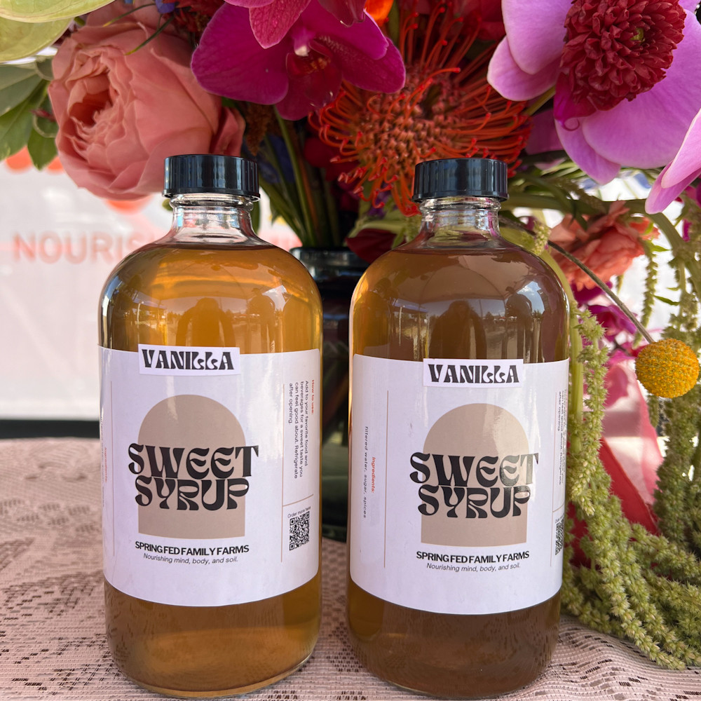 Vanilla Sweet Syrup, Large