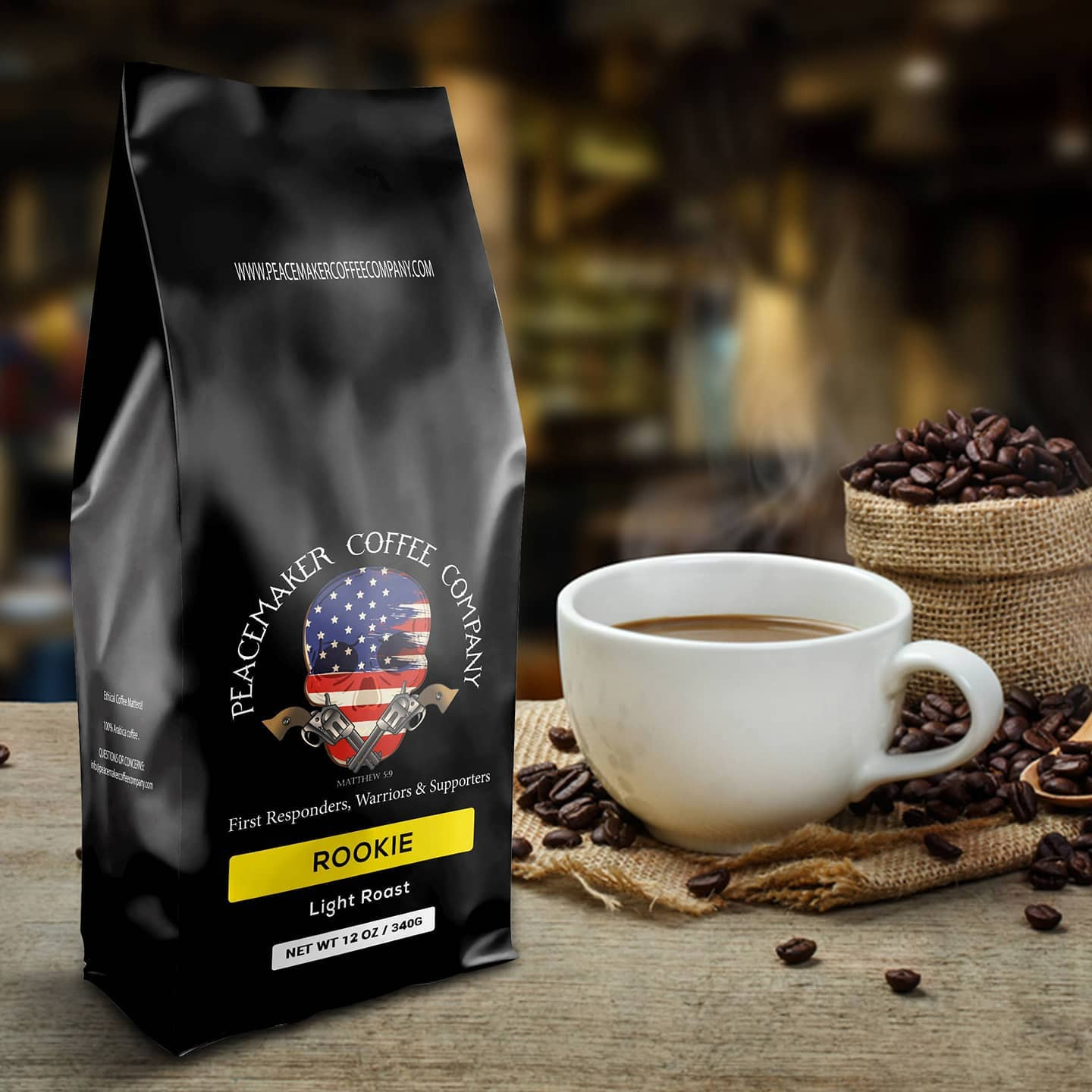 Rookie Light Organic Roast Coffee - GROUND