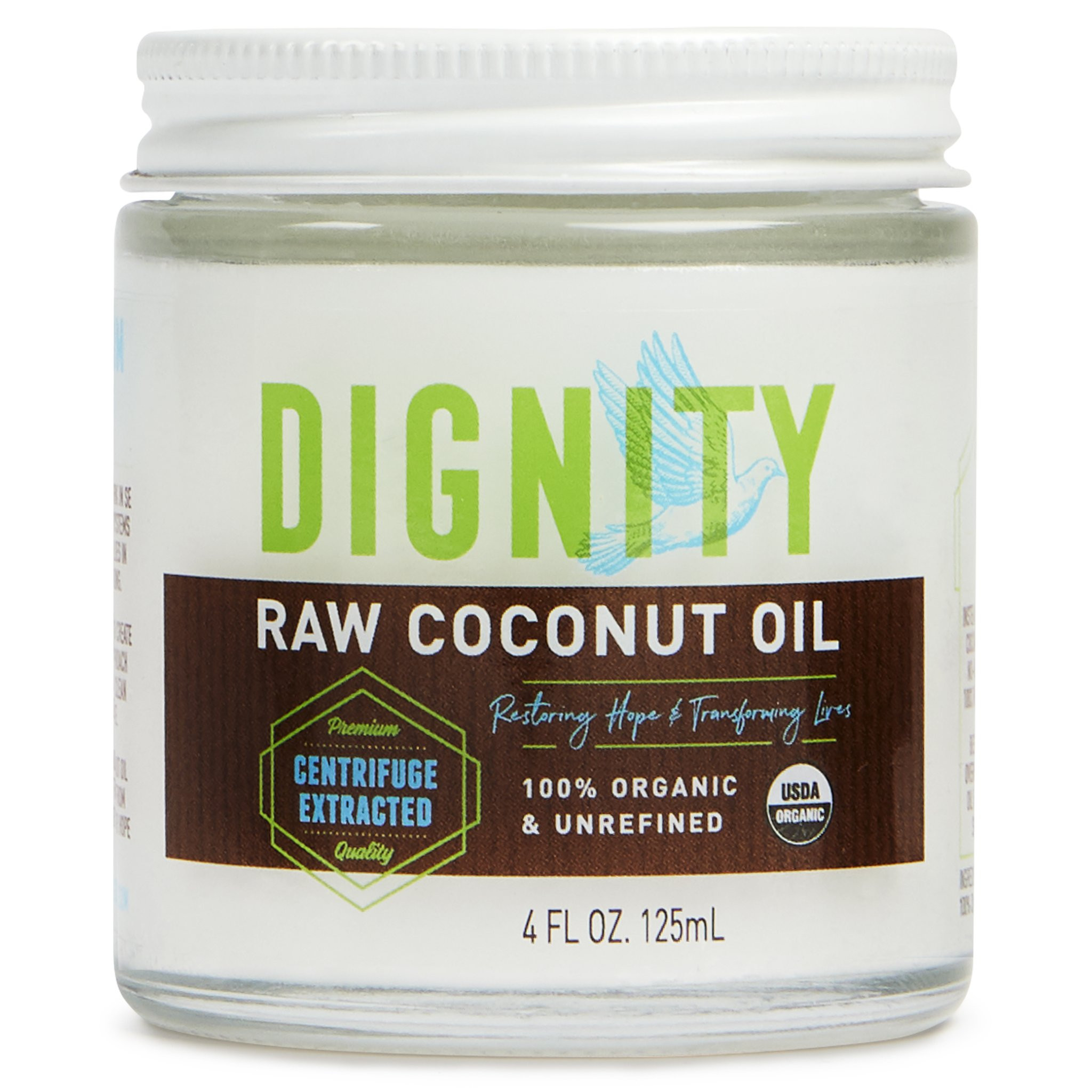 Dignity Raw Coconut Oil 4 oz