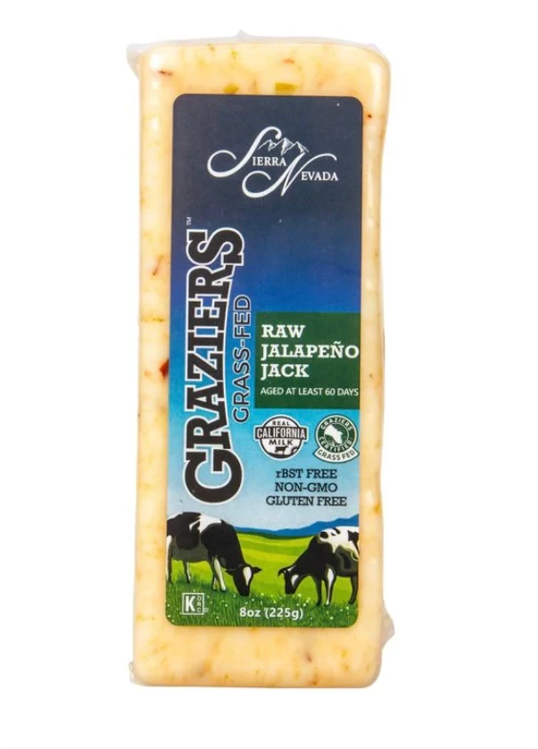 Graziers Raw Jalapeno Jack Grass-fed