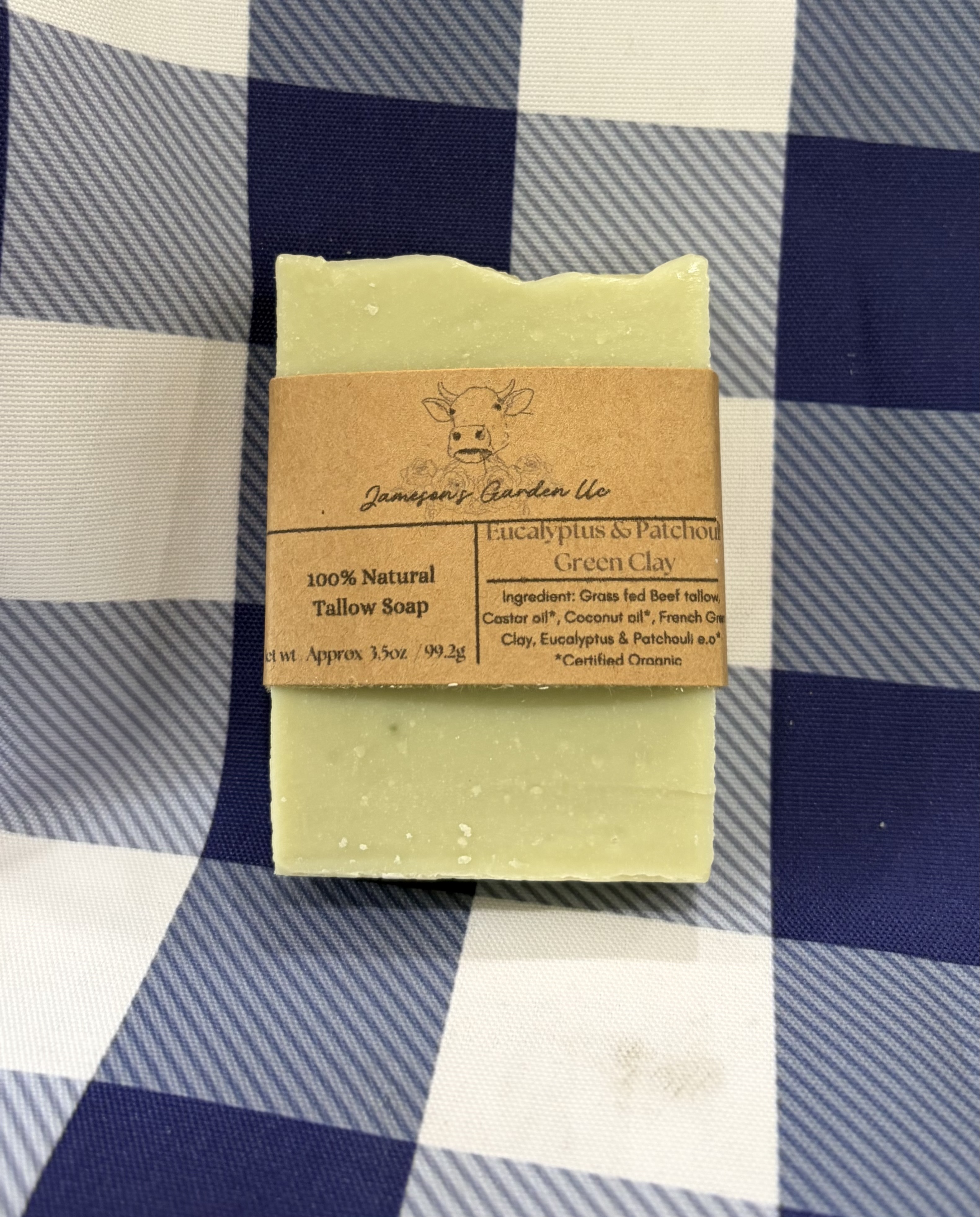 Eucalyptus & Patchouli Tallow Soap