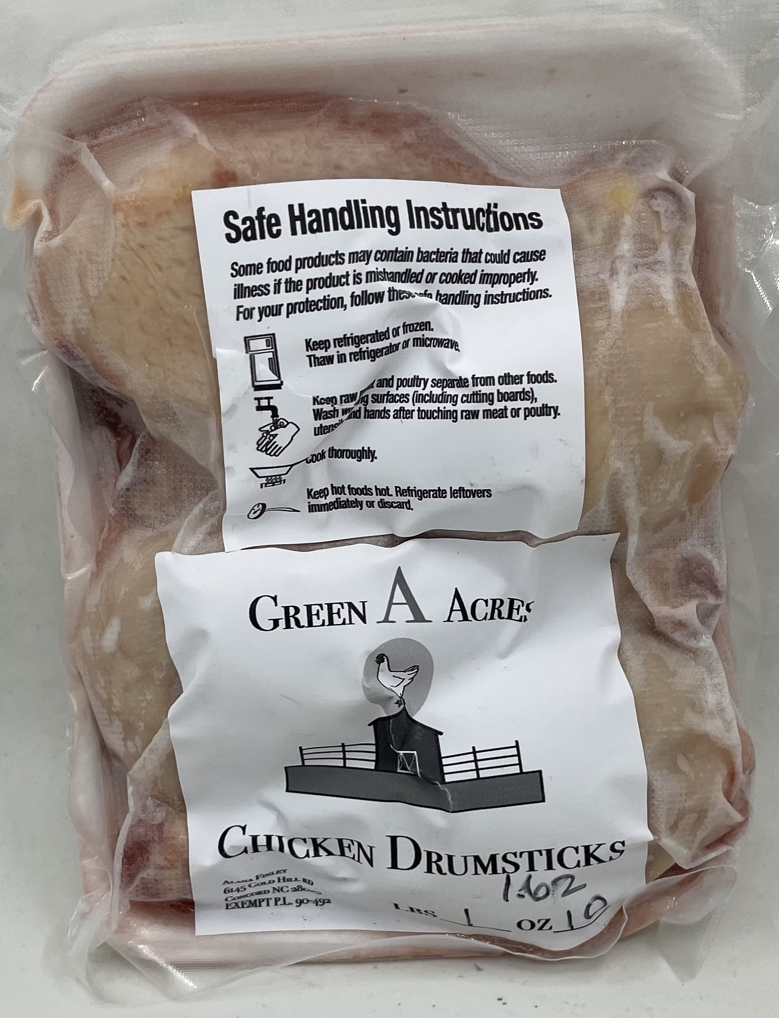 Green A Acres Chicken Drumsticks