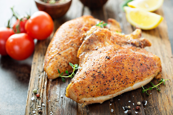 Chicken Breasts - BONE-IN & SKIN-ON (F.D.F.)