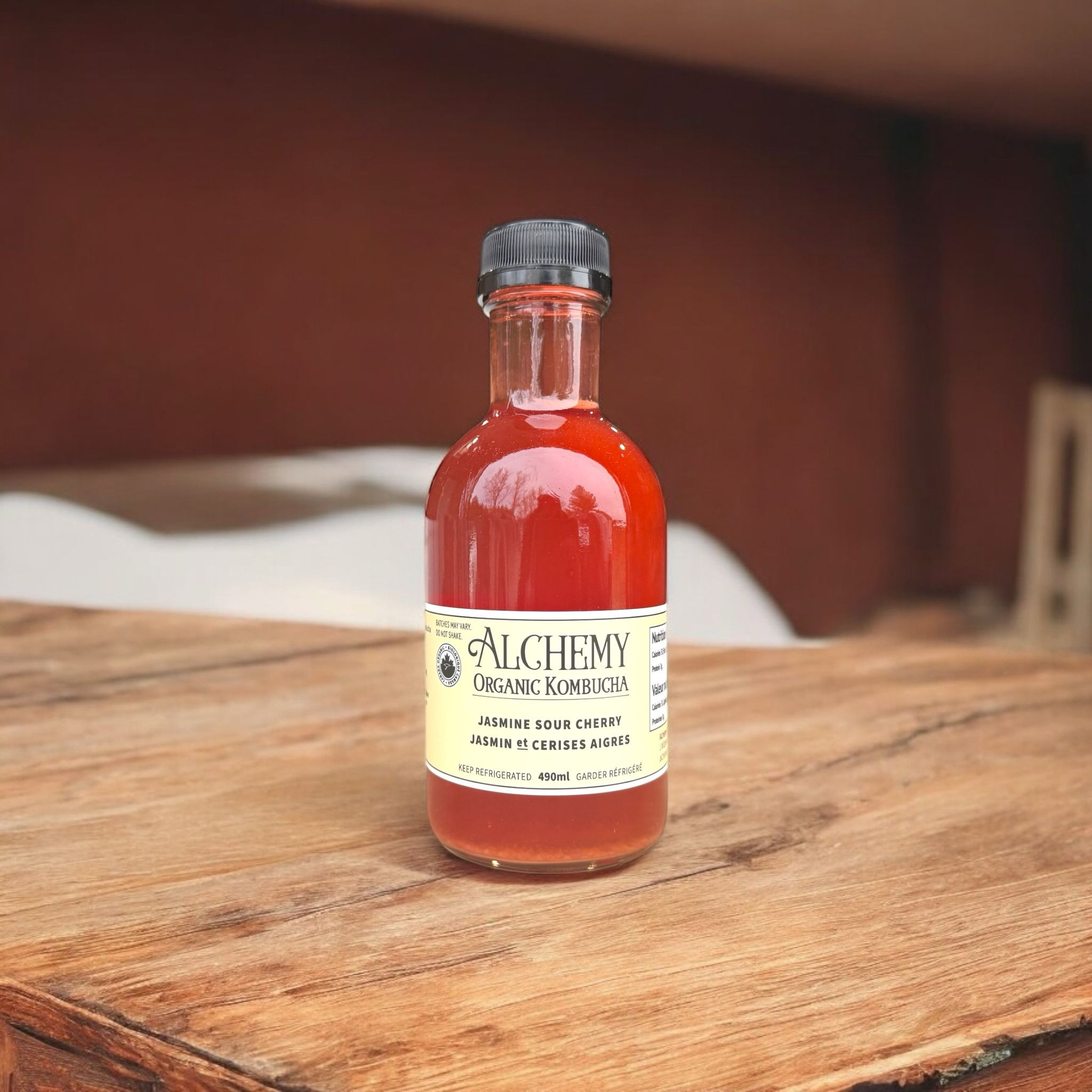 Jasmine Sour Cherry Kombucha