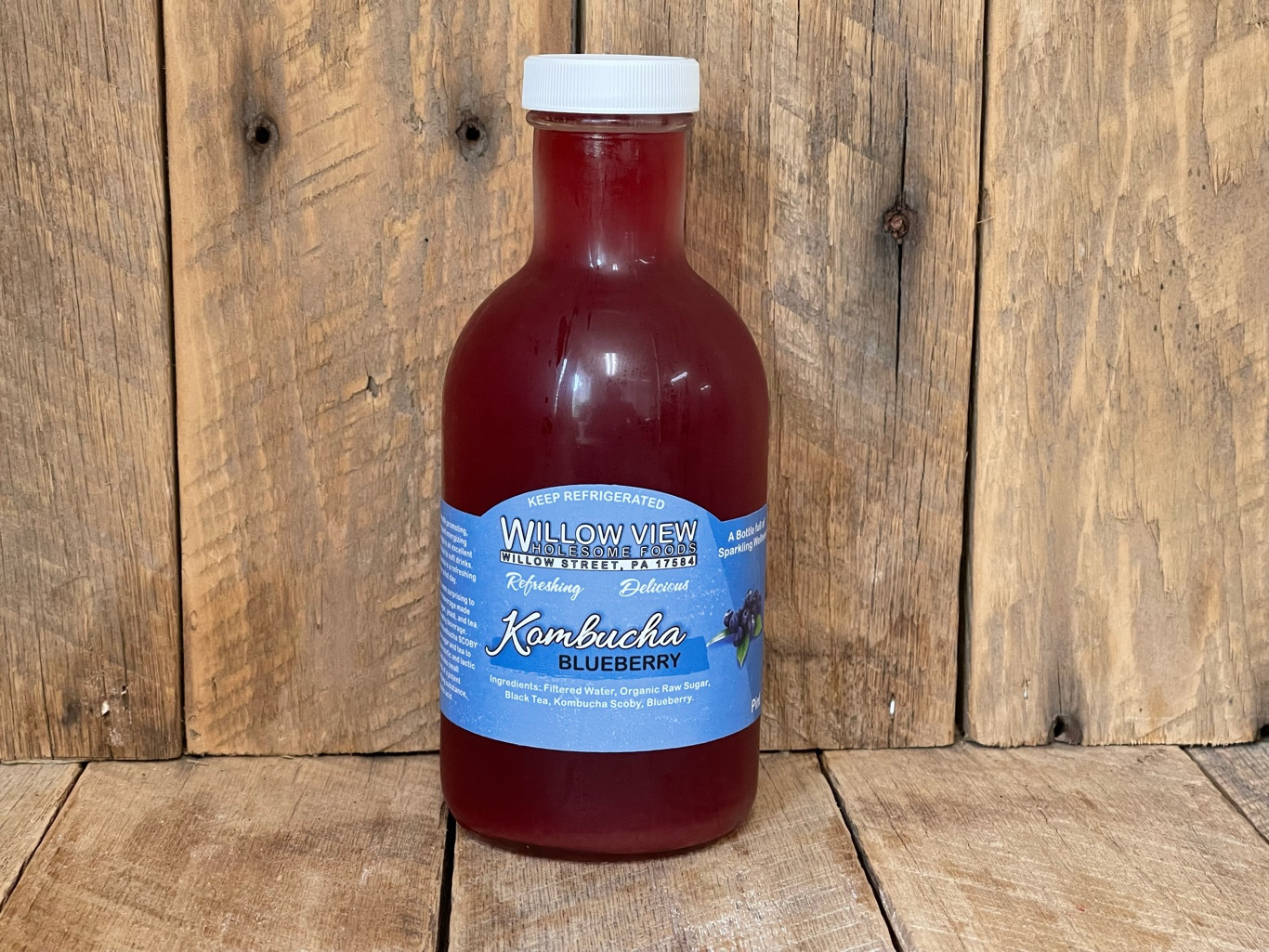 Blueberry Kombucha