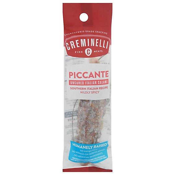 Uncured Salami | Piccante | Creminelli