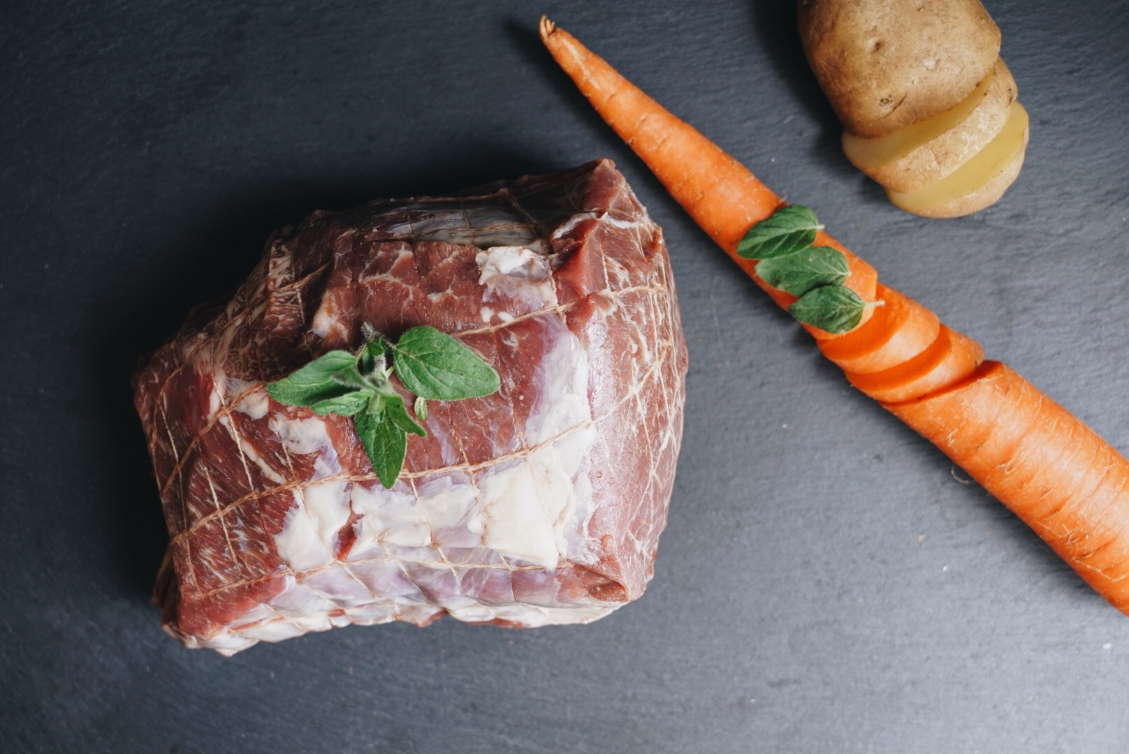 Rolled Round Rump Beef Roast