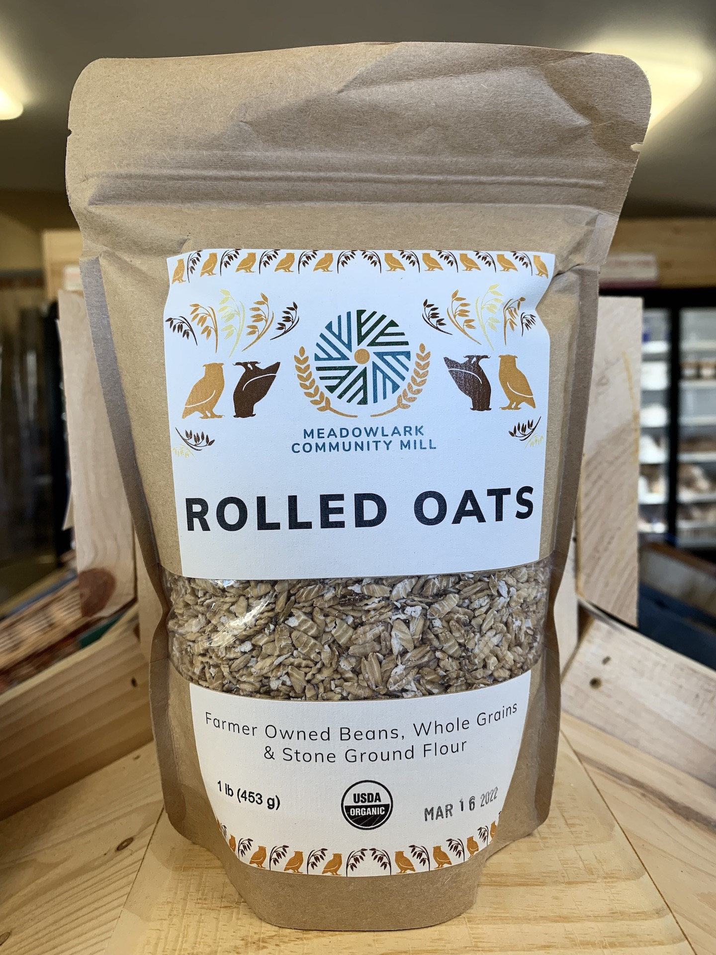 Rolled Raw Oats