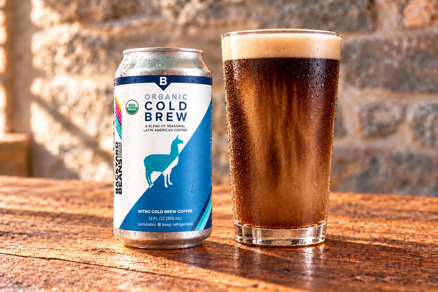 2 pack Organic Nitro Cold Brew Coffee Cans - (Seasonal Blend)