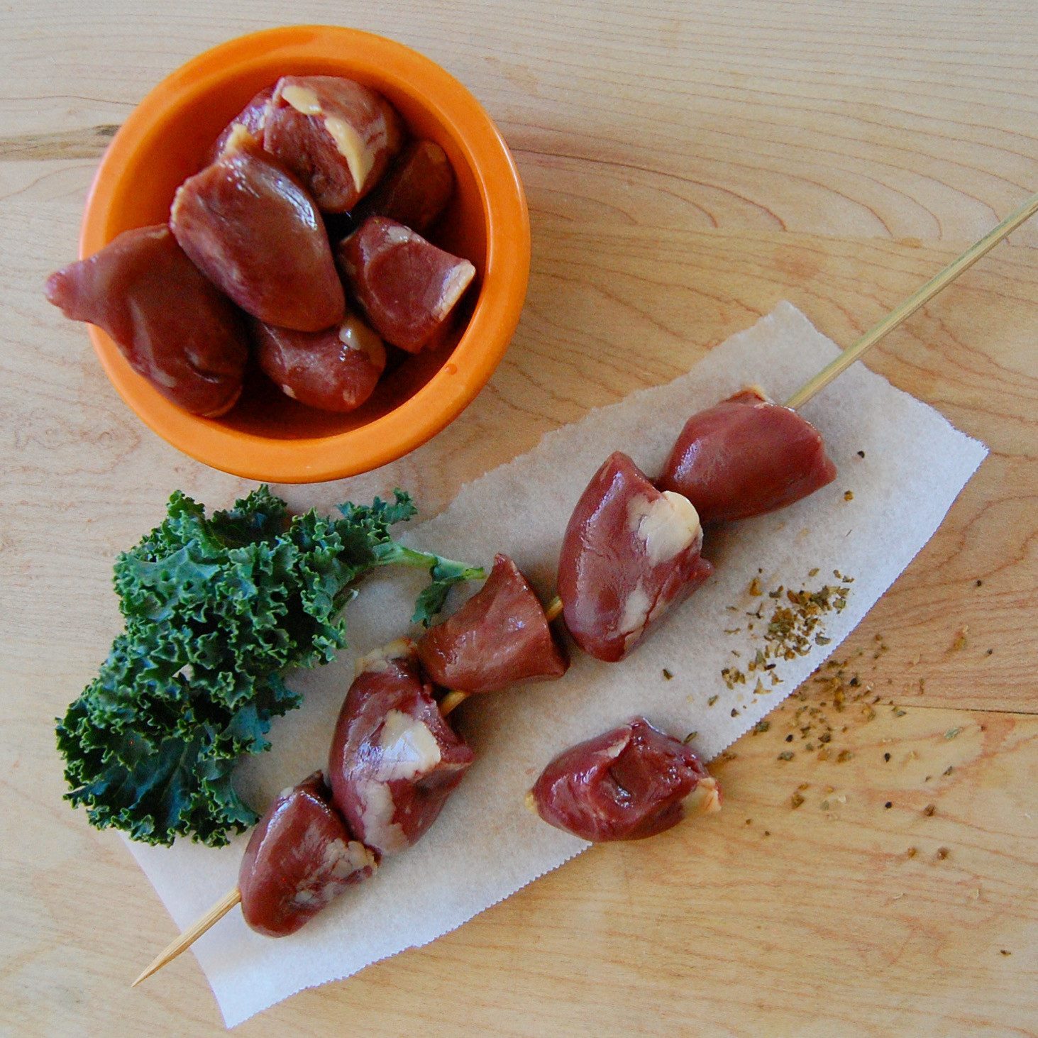 Chicken Hearts