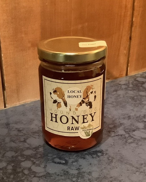 Hound Dog Raw Goldenrod Honey