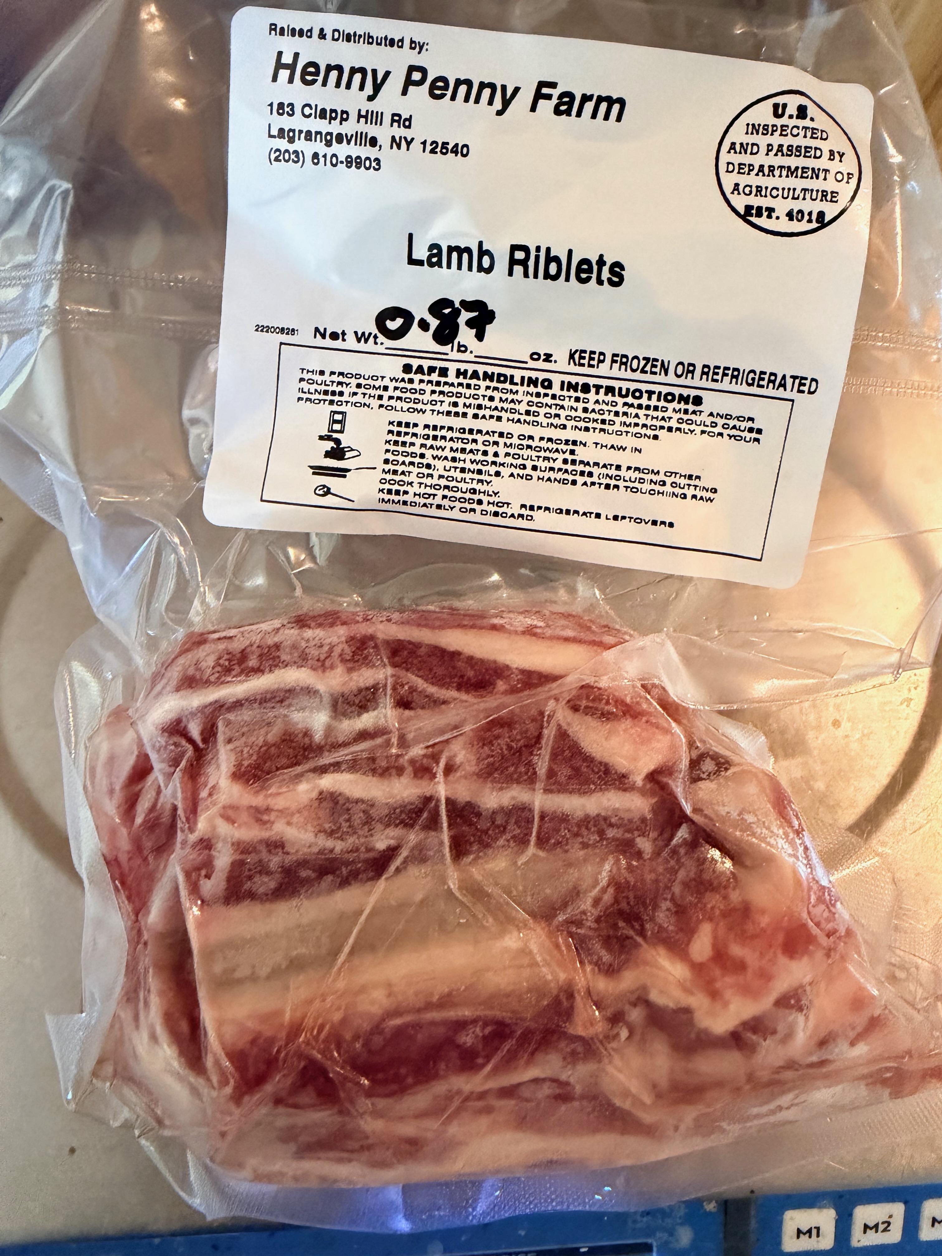 Lamb Riblets