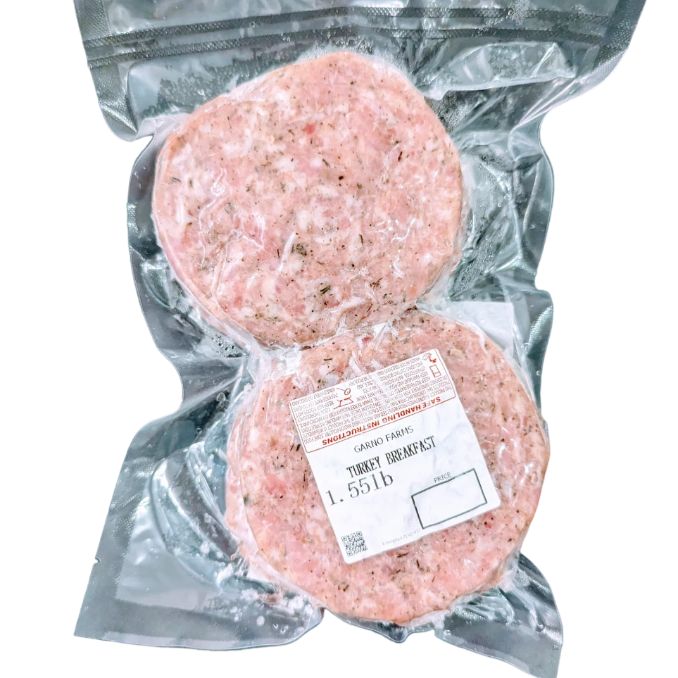 Turkey Breakfast Patties | Garno Farms