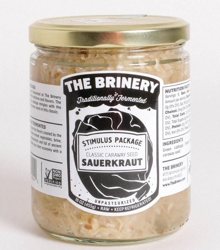 Stimulus Package Sauerkraut | The Brinery