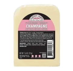 Cheddar - Finger Lakes Champagne Cheddar Wedge (Yancy's Fancy)