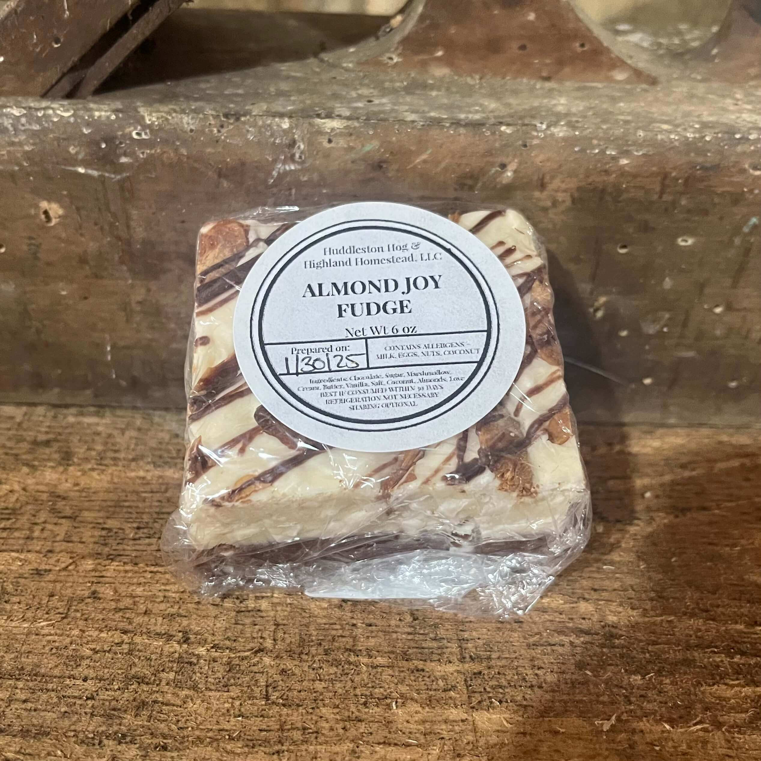 Almond Joy Fudge