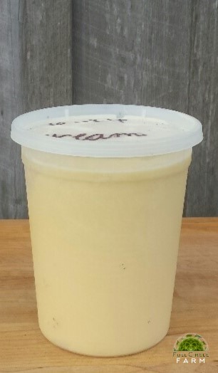 Raw Cream- Quart