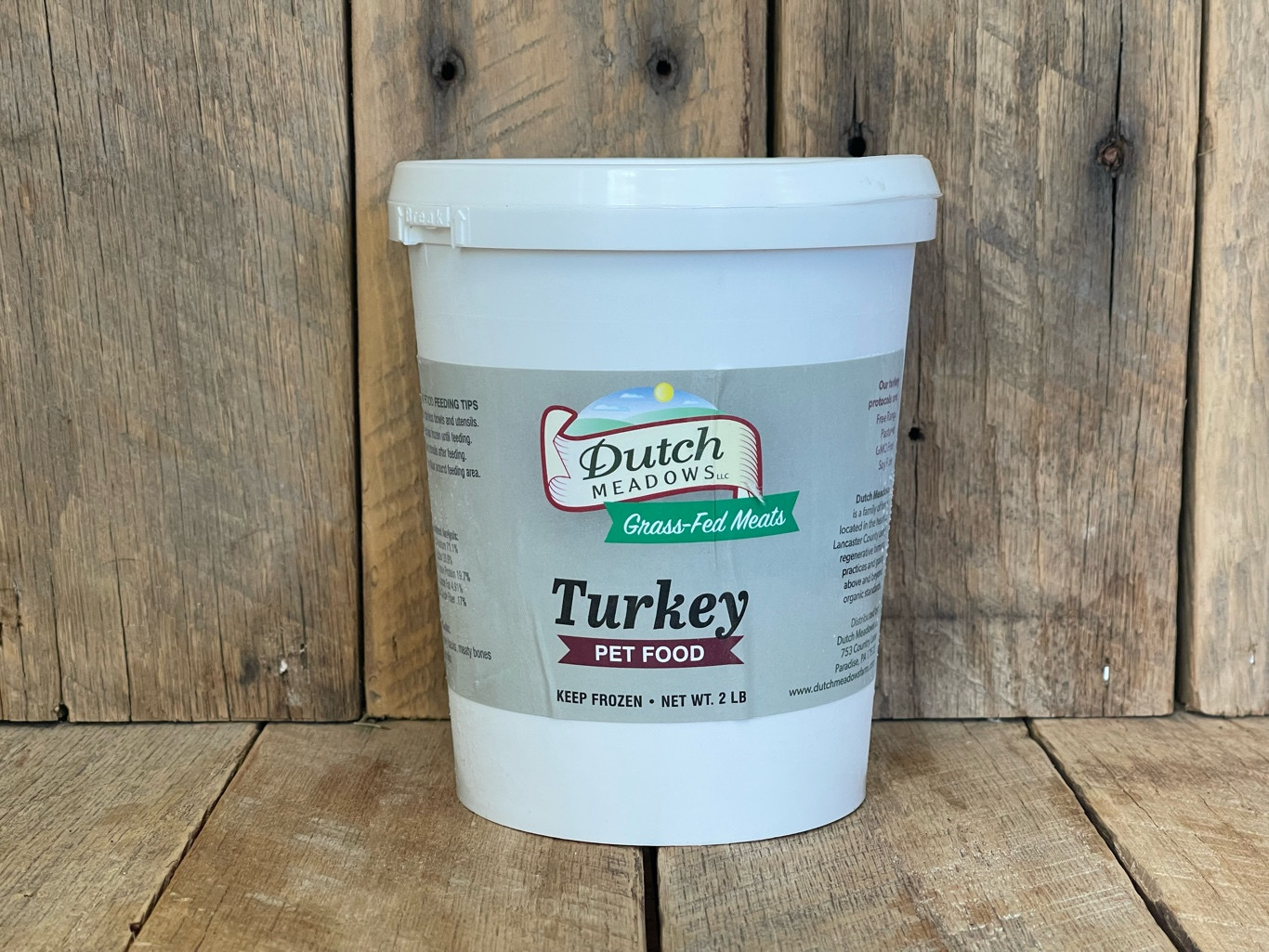 8 Pk Raw Turkey Pet Mix (With Bones)