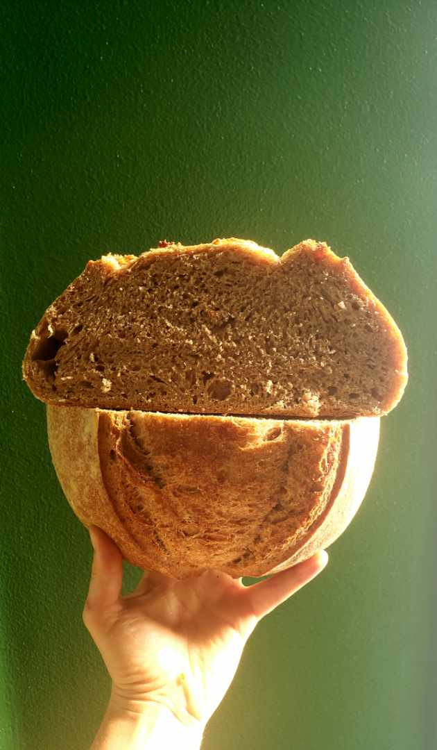Artisan Sourdough, 2lb Loaf - Whole Wheat-Brown Bread