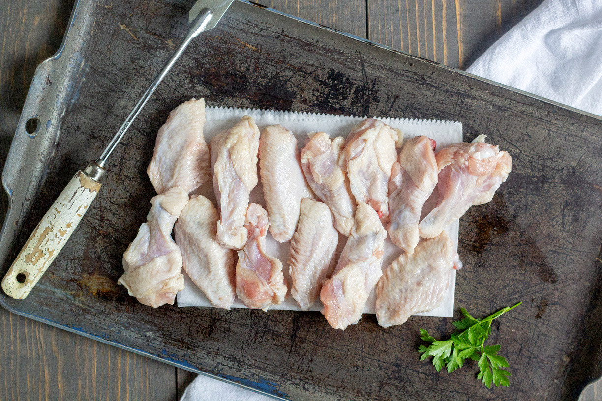 Chicken Wings (also known as Buffalo Wings or Drumettes and Flats)